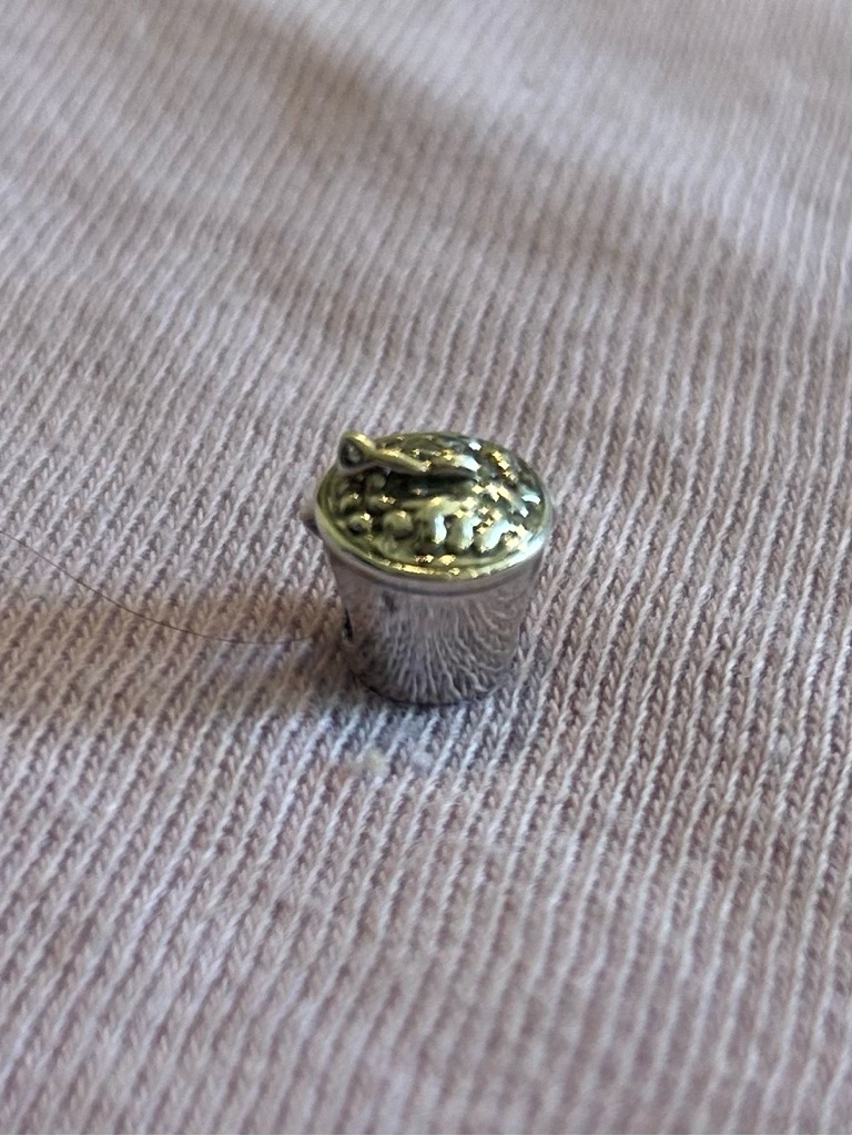 New Halia “Sand Bucket” Charm - Sterling Silver